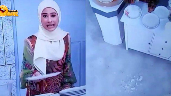 Video Viral Penjual Piring Anti Pecah Promo di TV Bikin Ngakak