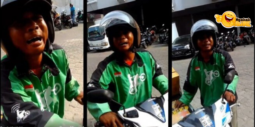 Viral Driver Gojek Nangis Gara-gara Orderan Dibatalkan Pelanggan