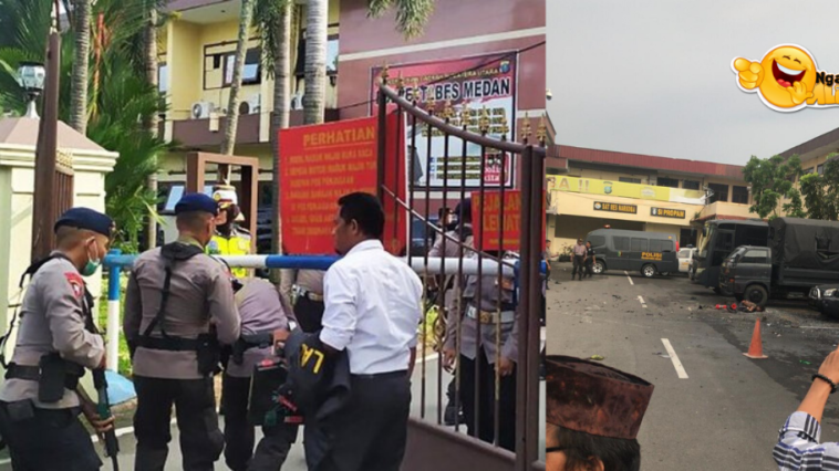 Pelaku Bom Bunuh Diri di Polrestabes Medan Tewas Dilokasi