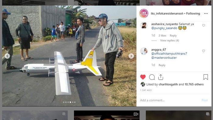 Viral 2 Pemuda Kreatif Ini Terbangkan Pesawat dari Barang Bekas
